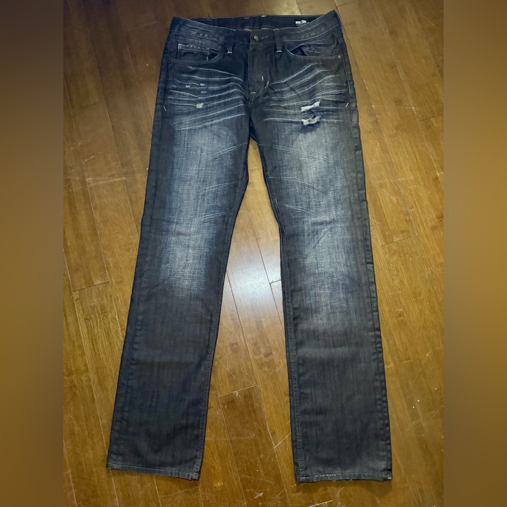Buffalo David Bitton Men's Slim Black Jeans